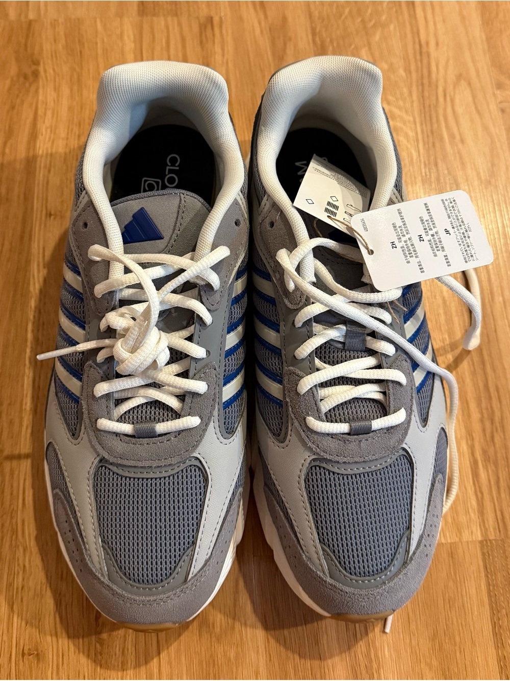 NEW Men’s Adidas Crazychaos 2000 - Gray/Blue/White - Size 9 1/2 - Y2K Inspired